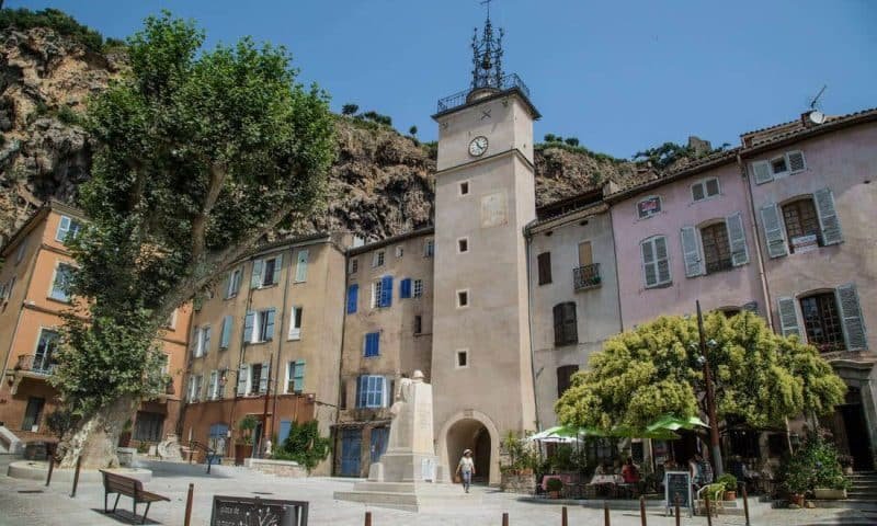 Cotignac, Salernes, Provence, Frankreich