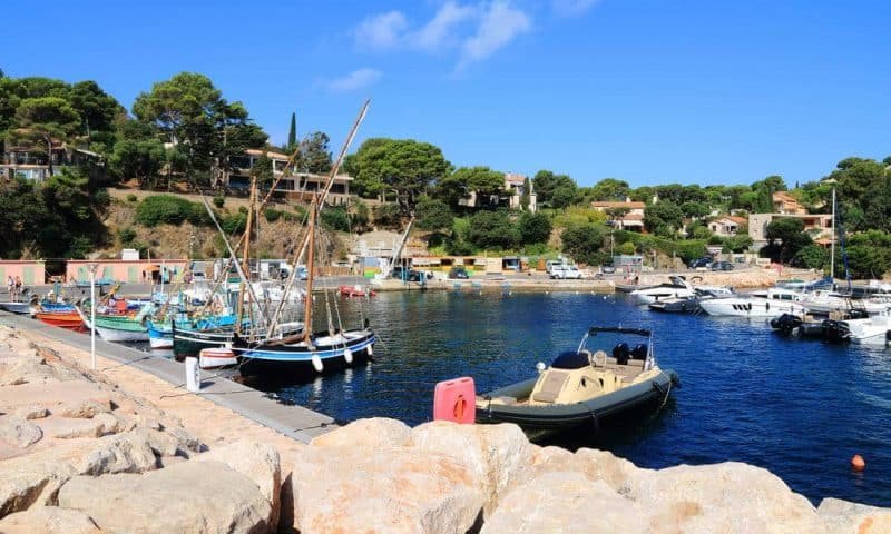 Port du Niel sur la presqu'île de Giens