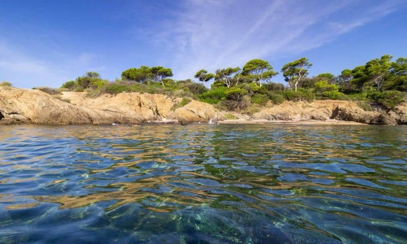 coastal path, giens peninsula, hyères, var, france