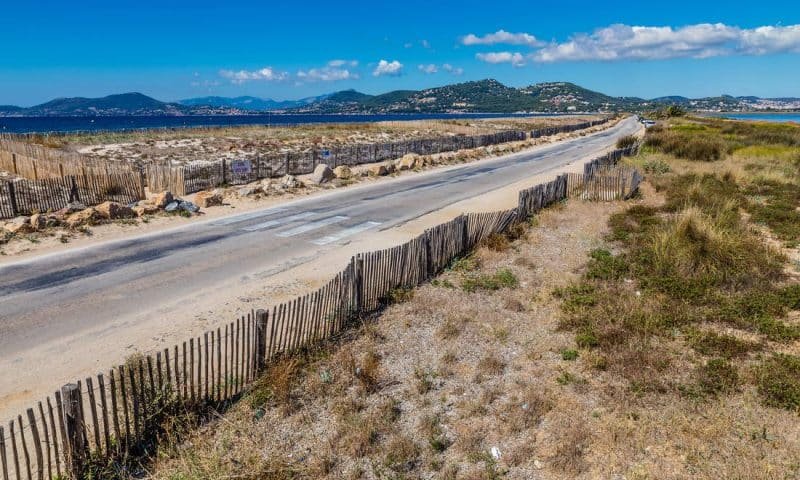 La route du sel à Hyères