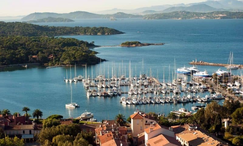 Coucher de soleil à Porquerolles