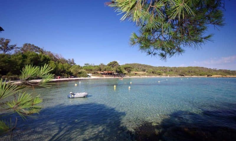 Plage d'Argent in Porquerolles