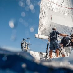 Team building sailing regatta in the Mediterranean